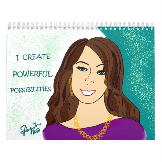 AANMOEDIGING - KRACHTIGE MOGELIJKHEDEN KALENDER (Hoes)