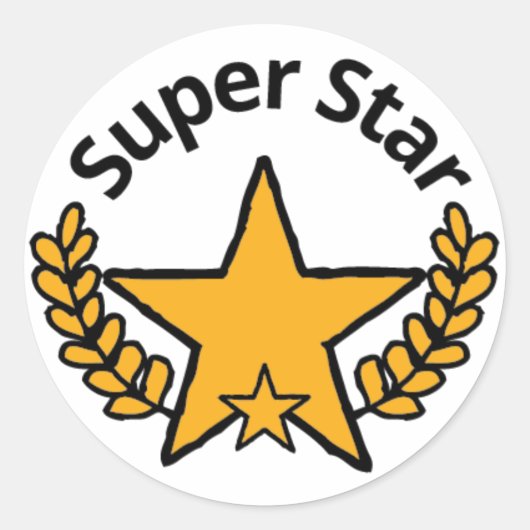 Aanmoediging leraar Grading Papers Student Art Tea Ronde Sticker (Voorkant)