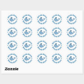 Aanmoediging leraar Grading Papers Student Art Tea Ronde Sticker (Vel)