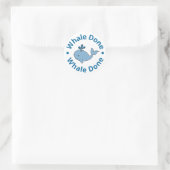 Aanmoediging leraar Grading Papers Student Art Tea Ronde Sticker (Tas)