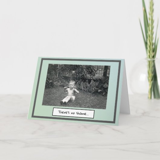 Aanmoediging na verlies kaart (Voorkant)