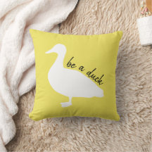 Aanmoediging om een Duck Yellow te zijn