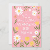 Aanmoediging Ondersteuning Kaart - Postpartum Nieu (Voorkant)