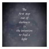 Aanmoediging Perfect Poster (Voorkant)