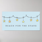 Aanmoediging reik naar de sterren poster (Voorkant)
