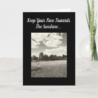 Aanmoediging Richt Je Gezicht Op De Zonneschijn In Kaart