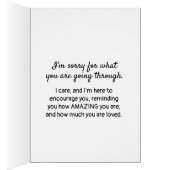 Aanmoediging - Sorry dat je dit doorgaat (Binnen (Rechts))