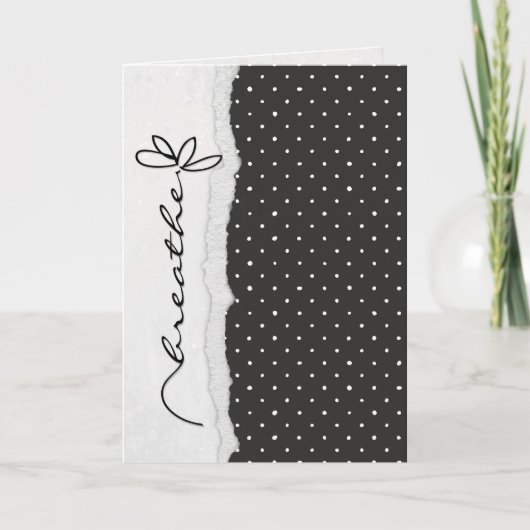 aanmoediging steun zuivelbloem kaart (Voorkant)