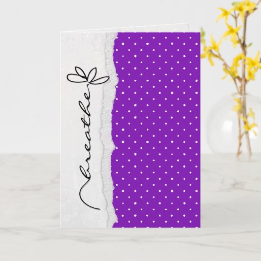 aanmoediging steun zuivelbloem kaart (Gele Bloem)