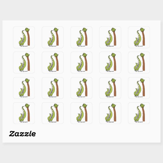 Aanmoediging Sticker voor kinderen - Brachiosaurus (Vel)