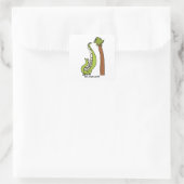 Aanmoediging Sticker voor kinderen - Brachiosaurus (Tas)