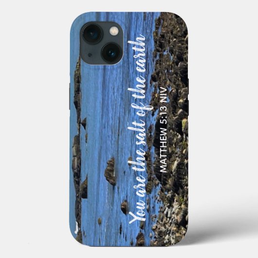 Aanmoediging van bijbelfoto van de Atlantische Oce Case-Mate iPhone Case (Achterkant)