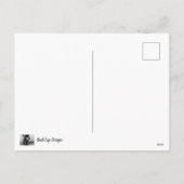 Aanmoediging van bijbelverse Briefkaart (Achterkant)