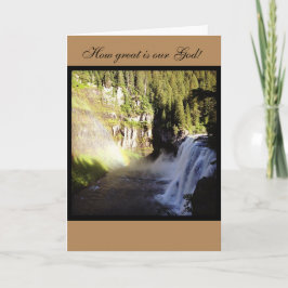 Aanmoediging van Christelijke Kaart