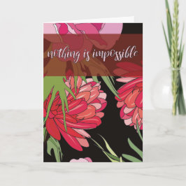 aanmoediging van de bloemensector in de cartoon kaart