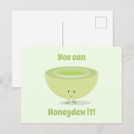 Aanmoediging | van de honingdauw Briefkaart (Voorkant / Achterkant)