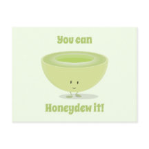 Aanmoediging | van de honingdauw Briefkaart