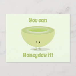 Aanmoediging | van de honingdauw Briefkaart