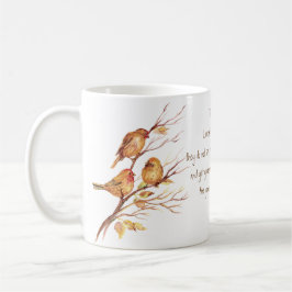 Aanmoediging van de Schrift Mattheüs 6:26, Vogels Mok