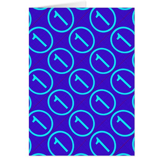 Aanmoediging van excellentie: NummerONE Blue (Voorkant)