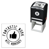 Aanmoediging van fantastische werkleraren  zelfinktende stempel (In situ)