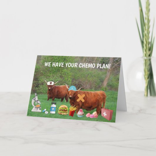 aanmoediging van gekke stuurkanker kaart (Voorkant)