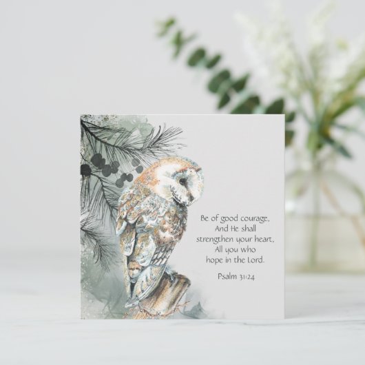 Aanmoediging van Inspirerend Bijbelscripts (Staand voorkant)