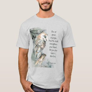 Aanmoediging van Inspirerend Bijbelscripts T-shirt