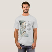 Aanmoediging van Inspirerend Bijbelscripts T-shirt (Voorkant volledig)