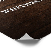 Aanmoediging van Jozua 1:9 King James Bijbelvers Poster (Hoek)