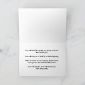 Aanmoediging van kankerpatiënten - Bravery is prac Kaart (Binnen)