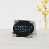 Aanmoediging van kankerpatiënten - Verbazingwekken Kaart (Gele Bloem)