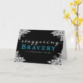 Aanmoediging van kankerpatiënten - Verbazingwekken Kaart (Gele Bloem)