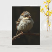 Aanmoediging Verheffende Quote over Hoop Schattige Kaart (Gele Bloem)