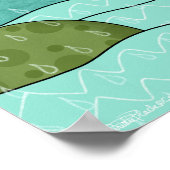 Aanmoediging voor april-douches brengen mei bloeme poster (Hoek)