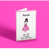 Aanmoediging voor borstkanker kaart