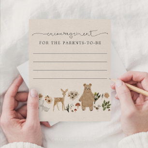 Aanmoediging voor de Ouders - Baby shower Kaarten