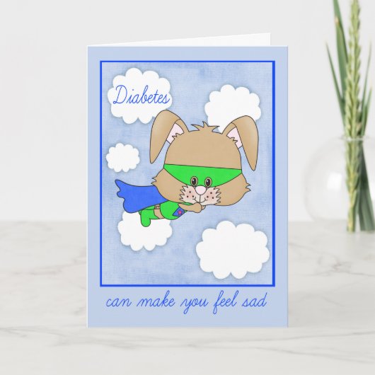 Aanmoediging voor Kind met Diabetes Kaart (Voorkant)