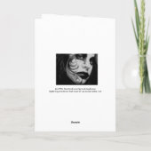 Aanmoediging voor moeilijke tijden! kaart (Achterkant)