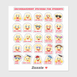 Aanmoediging voor studenten om Stickers te koelen