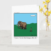 Aanmoediging Wenskaart Humor Kaart (Gele Bloem)