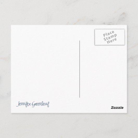 Aanmoedigings-Briefkaarten Briefkaart (Achterkant)