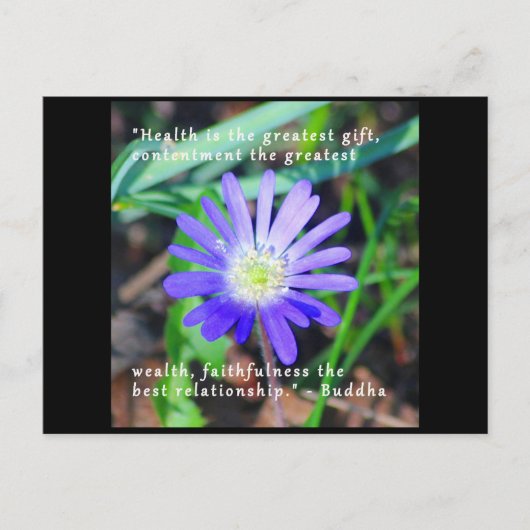 Aanmoedigings-Briefkaarten Briefkaart (Voorkant)