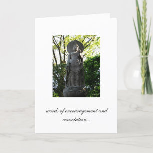 aanmoedigings - en troostwoorden kaart