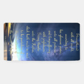 Aanmoedigingsbanner - Colossians 1:11-12 Spandoek (Horizontaal)