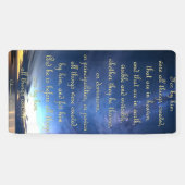 Aanmoedigingsbanner - Colossians 1:16-17 Spandoek (Horizontaal)