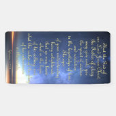 Aanmoedigingsbanner - Ephesianen 1:17-18 Spandoek (Horizontaal)