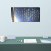 Aanmoedigingsbanner - Ephesianen 3:14-16 Spandoek (Beurs)