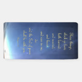 Aanmoedigingsbanner - Filippijnen 4:9 Spandoek (Horizontaal)