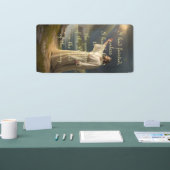 Aanmoedigingsbanner - Psalm 27:13 Spandoek (Beurs)